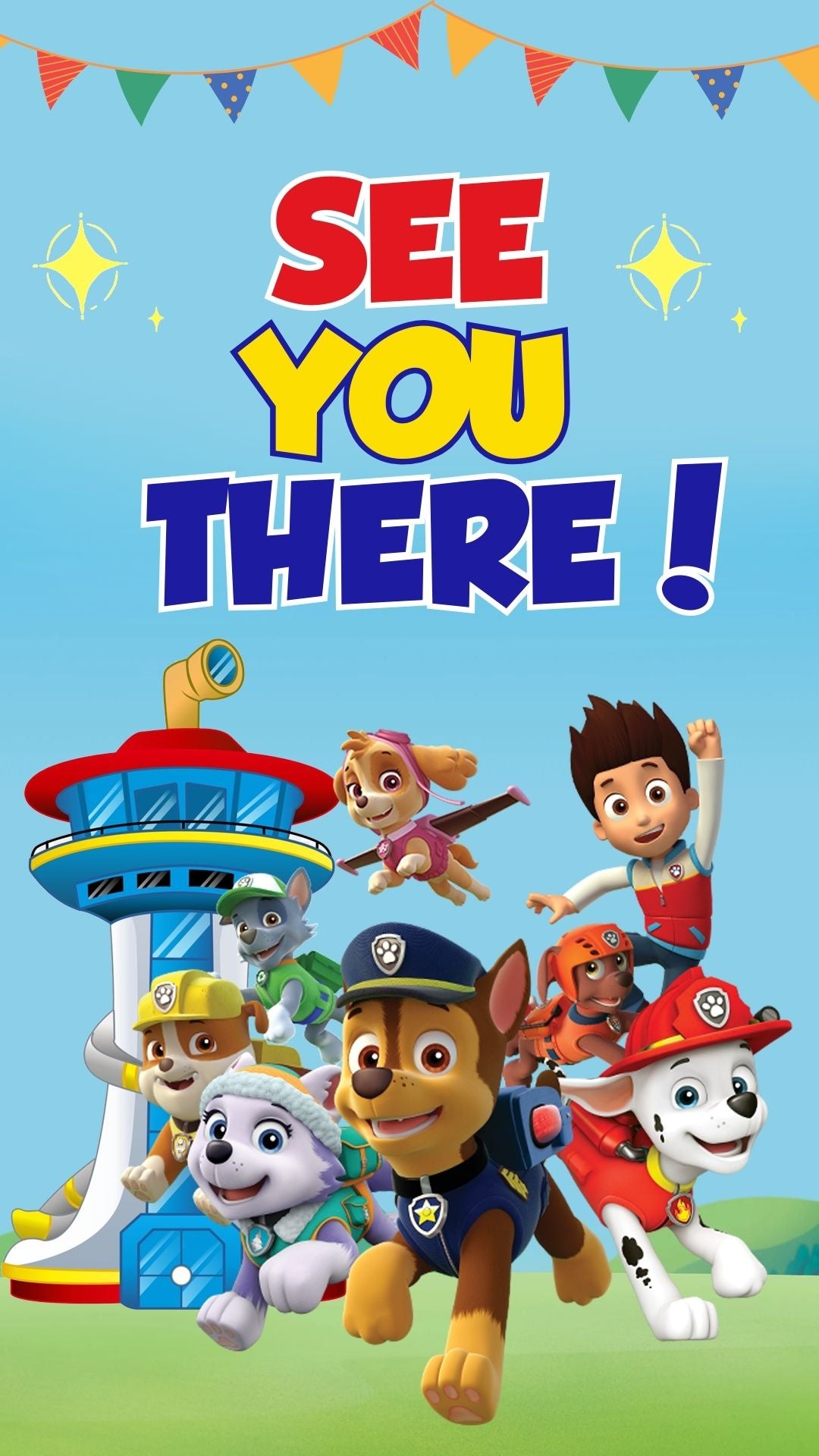 Paw Patrol - Birthday Video Invitation
