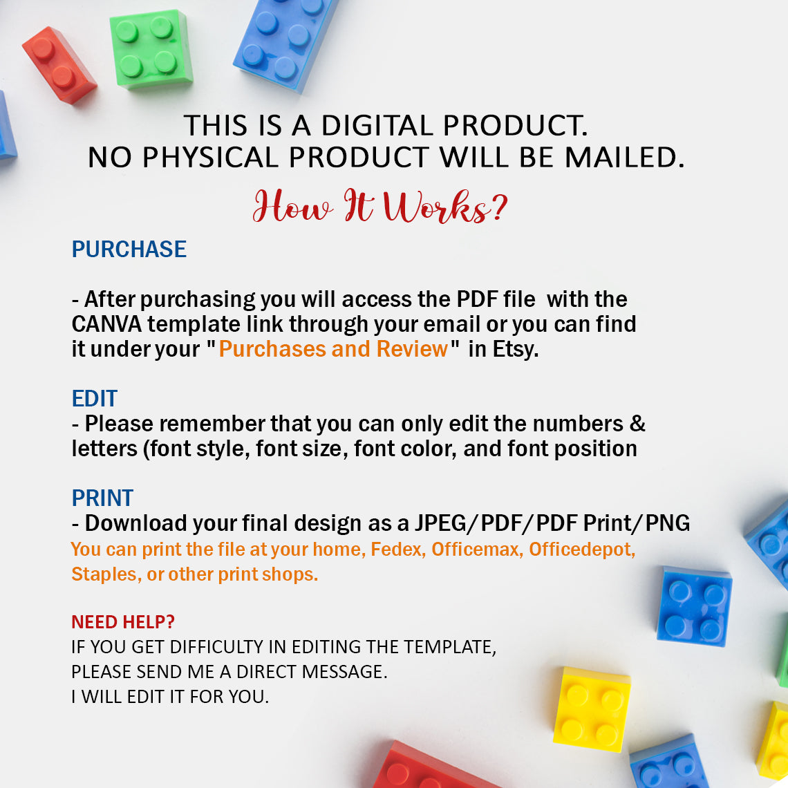 Lego Invitation