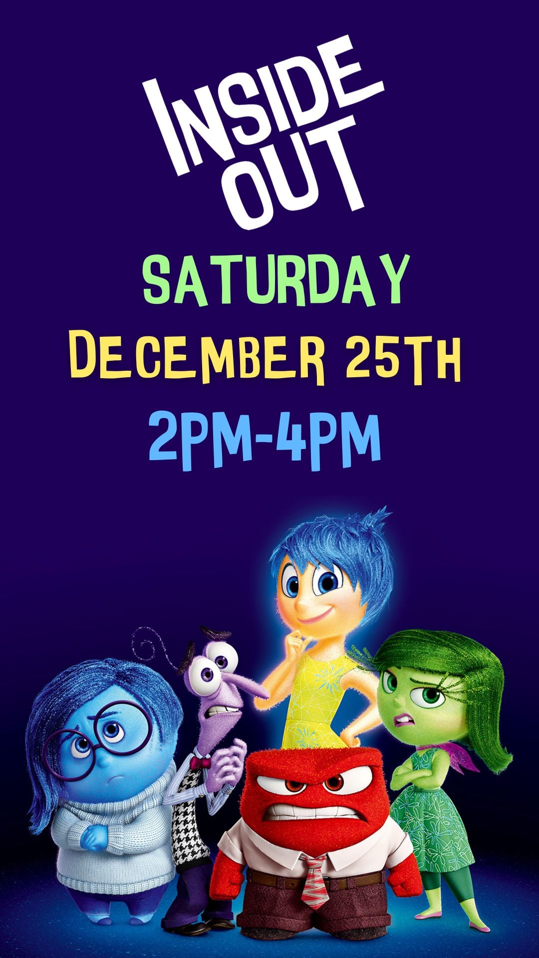 Inside Out - Birthday Video Invitation 2