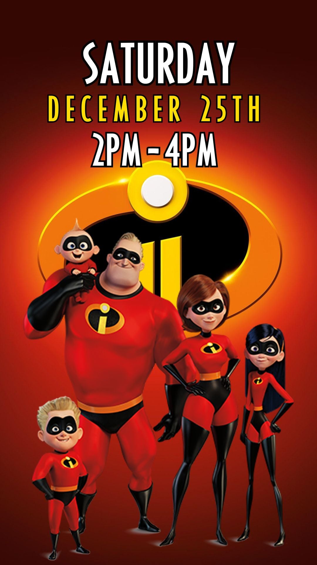 The Incredibles - Birthday Video Invitation 2