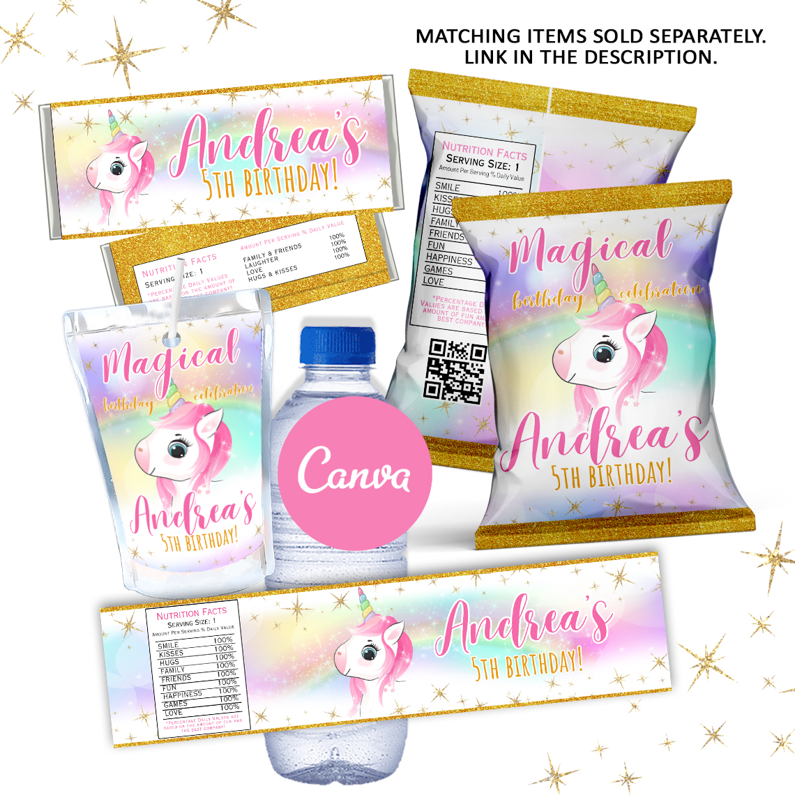 Unicorn Chip Bag