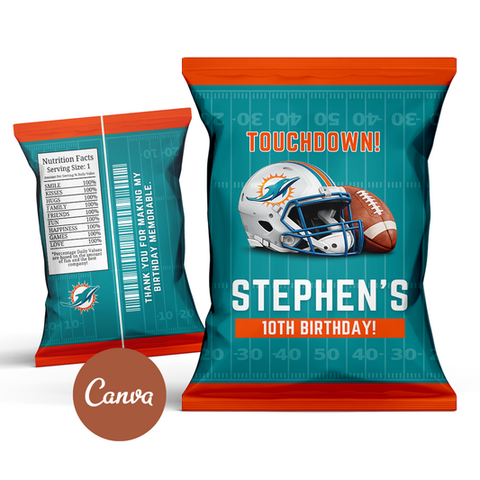 Miami Dolphins Chip Bag