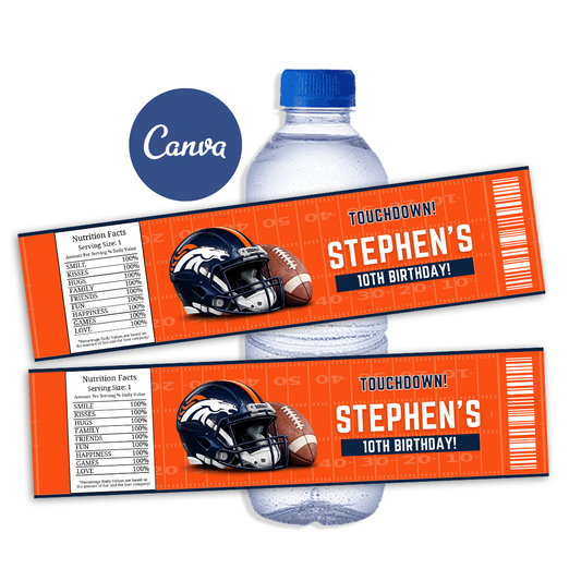 Denver Broncos Water Bottle