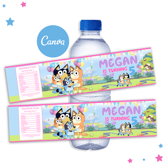 Bluey Water Bottle