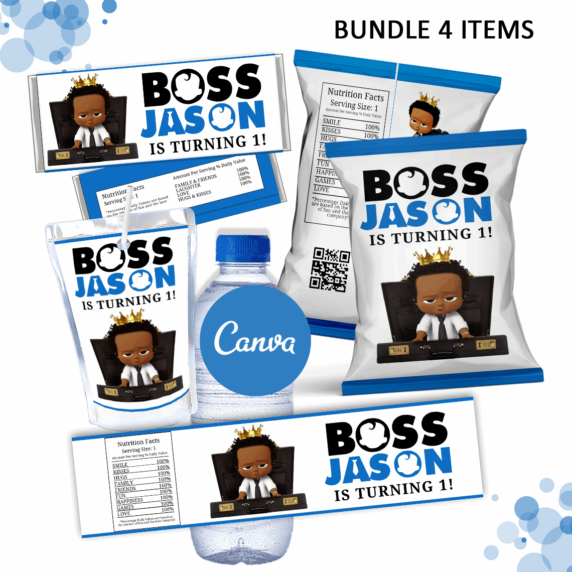 Black Boss Baby Bundle