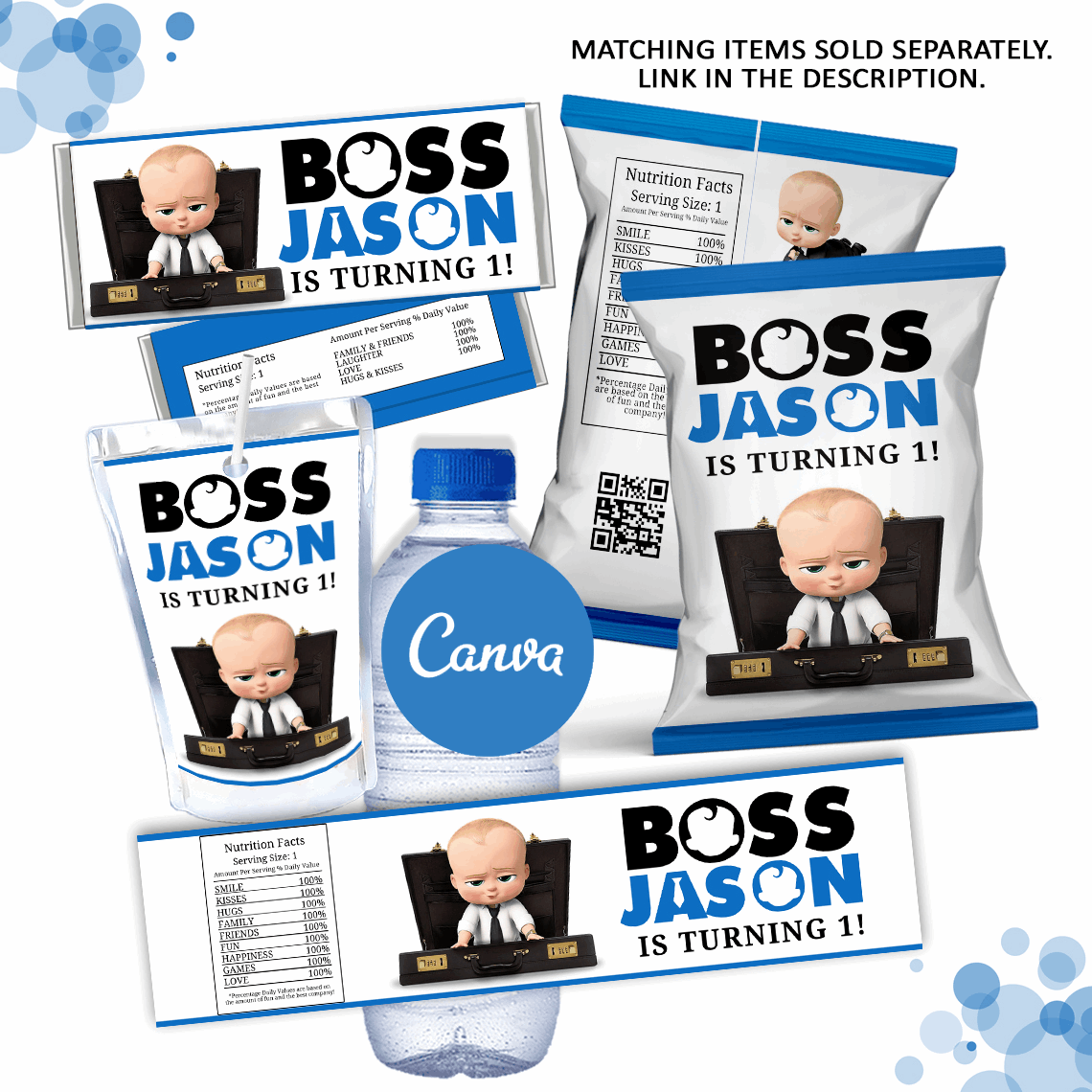 Boss Baby Chip Bag