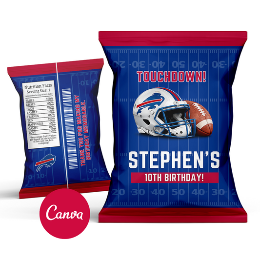 Buffalo Bills Chip Bag