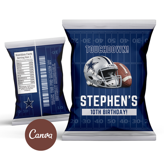 Dallas Cowboys Chip Bag