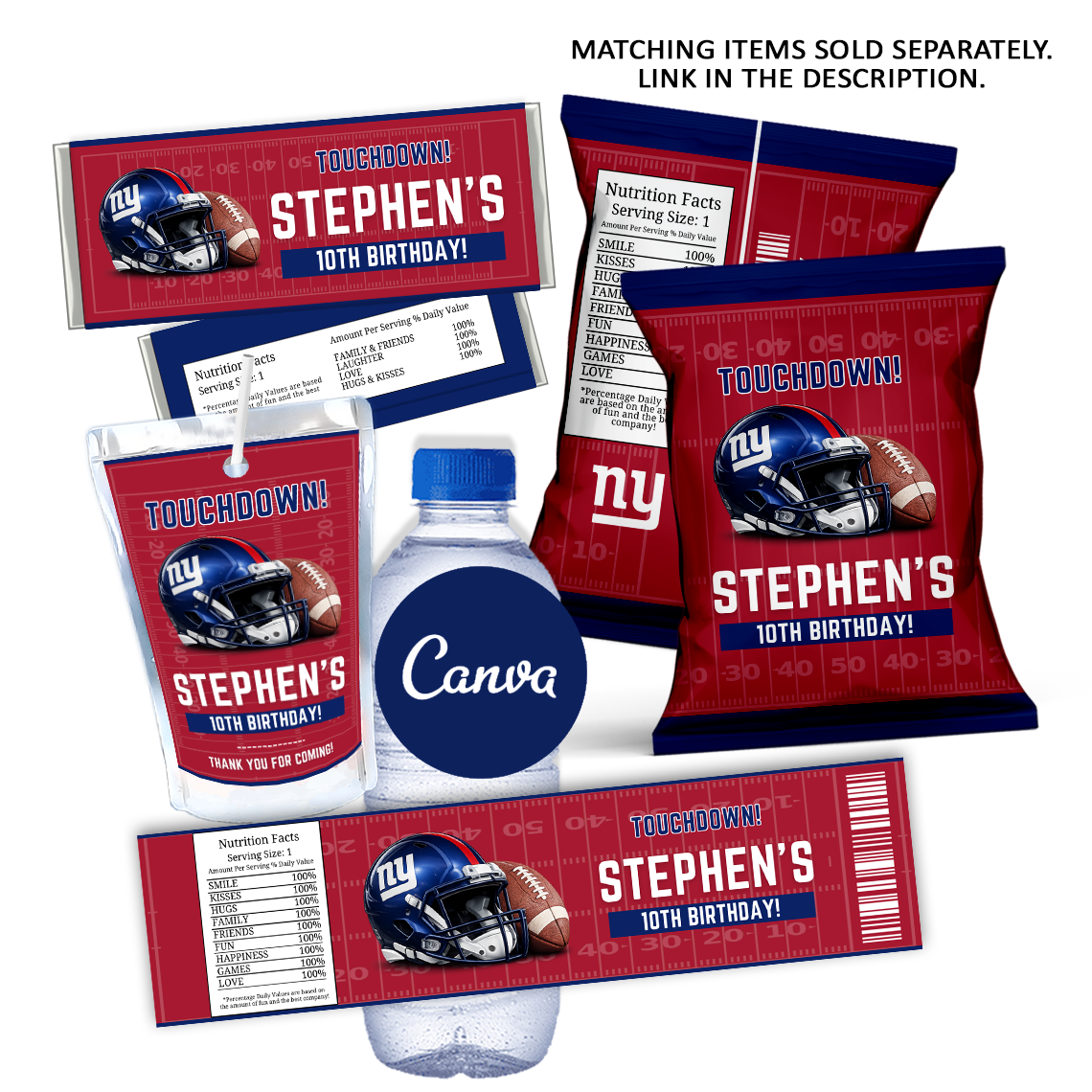New York Giants Invitation