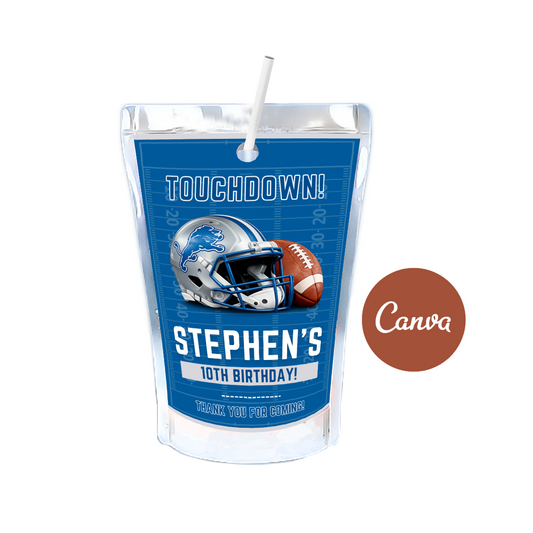Detroit Lions Caprisun