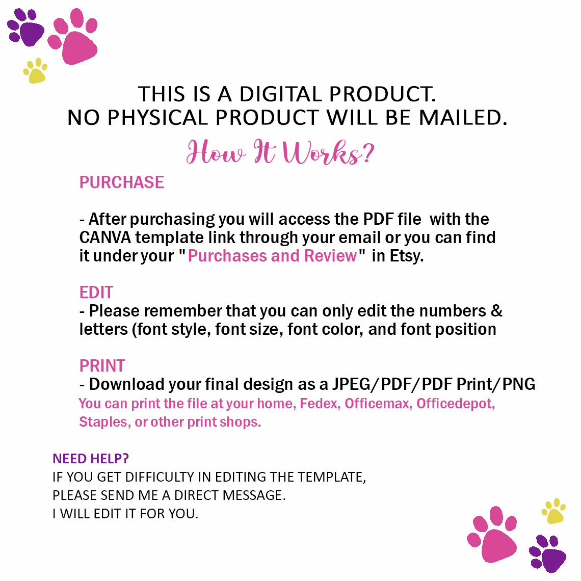 Girl Paw Patrol Invitation