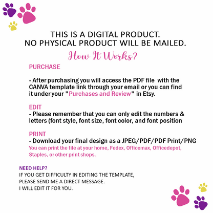 Girl Paw Patrol Invitation