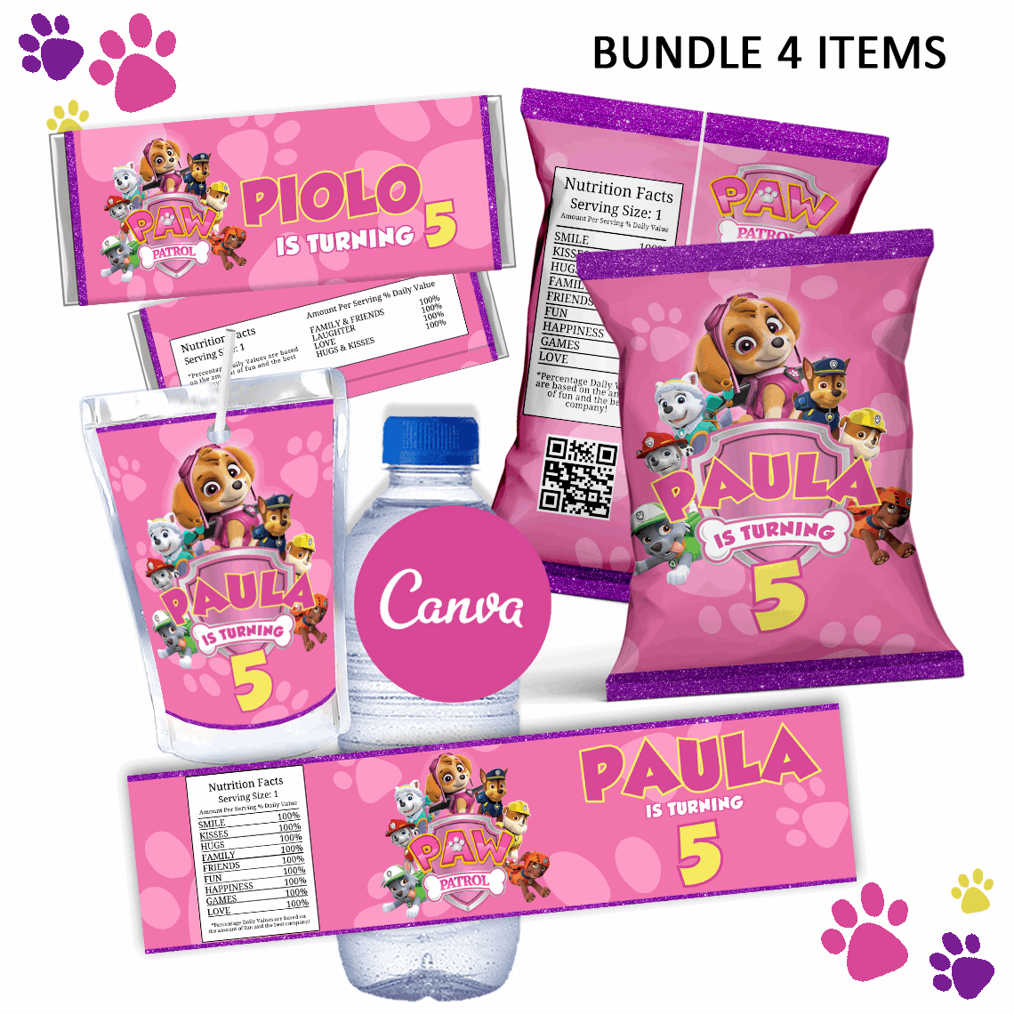 Girl Paw Patrol Bundle