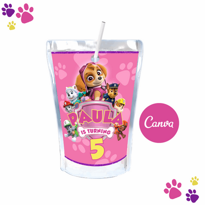 Girl Paw Patrol Caprisun