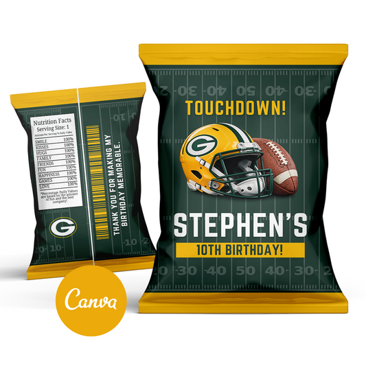 Green Bay Packers Chip Bag