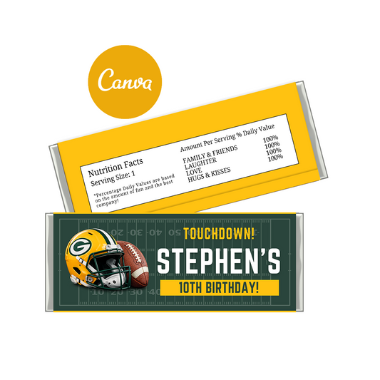 Green Bay Packers Hershey Bar
