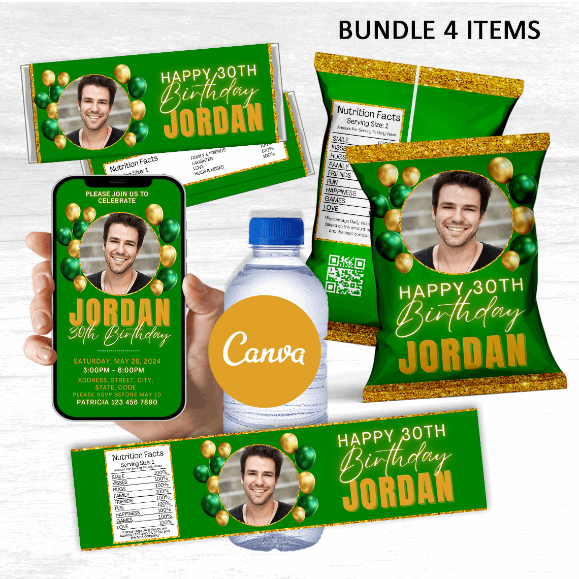 Green and Gold Bundle