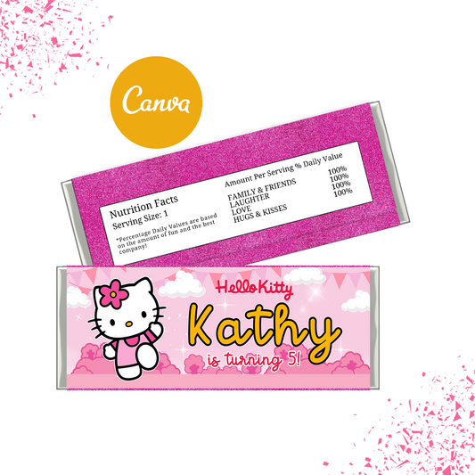 Hello Kitty Hershey Bar