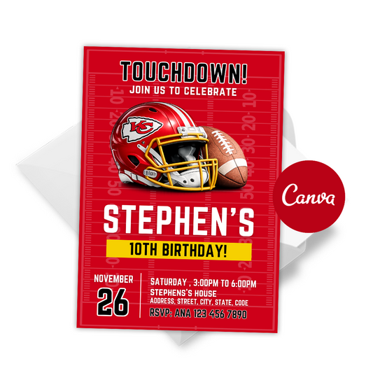 Kansas City Chiefs Invitation