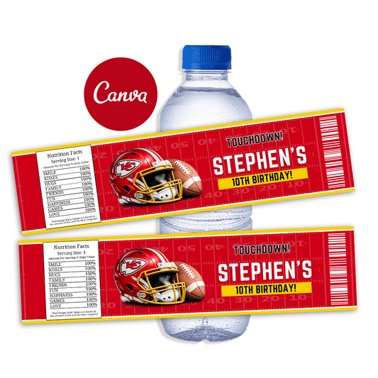 Kansas City Chiefs Water Bottle