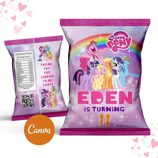 My Little Pony Chip Bag