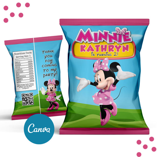 Minnie Mouse Chip Bag