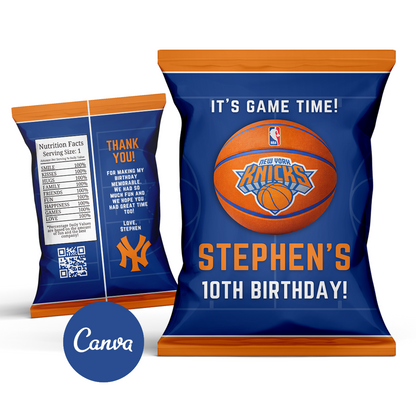 New York Knicks Chip Bag