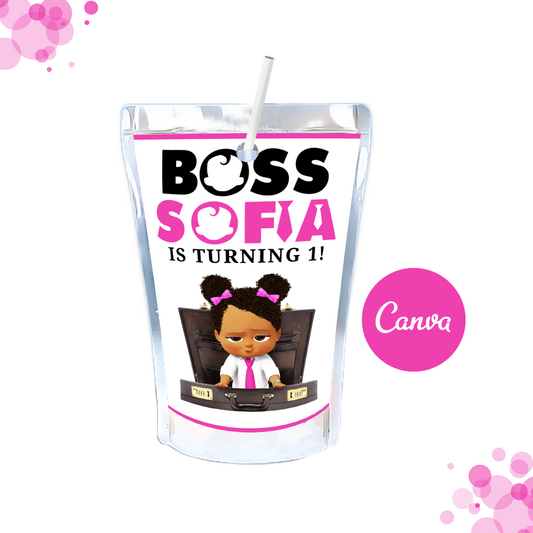 Pink Boss Baby Caprisun
