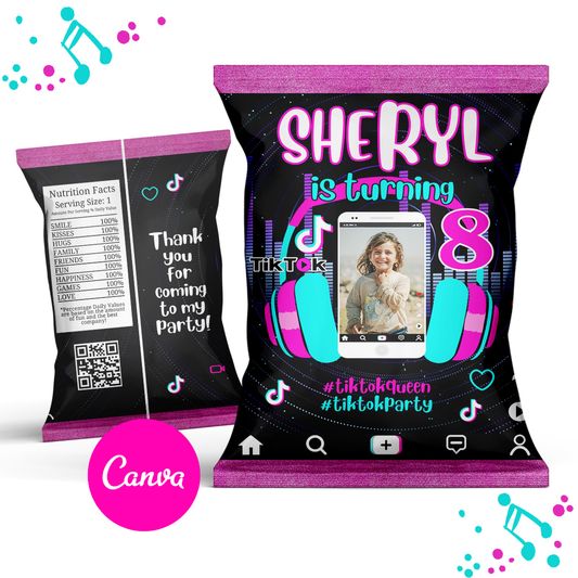 Tik Tok Chip Bag