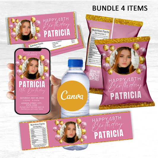 Pink and Gold Bundle