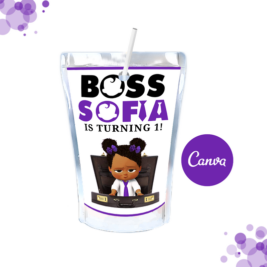 Purple Boss Baby Caprisun