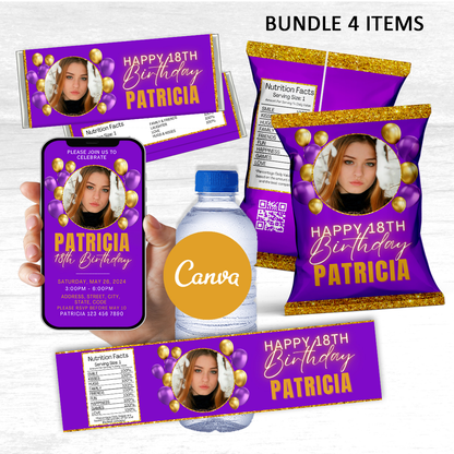 Purple and Gold Bundle