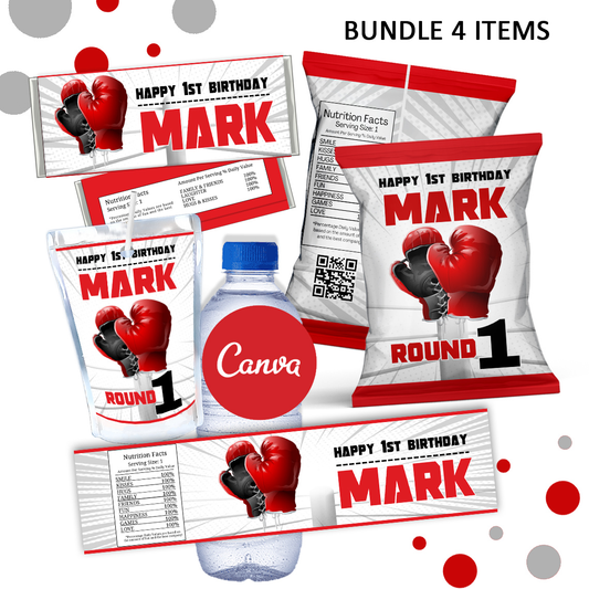 Red Boxing Bundle