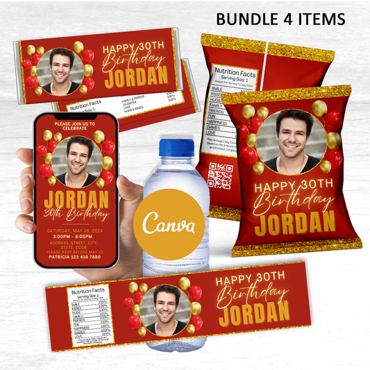 Red and Gold Bundle