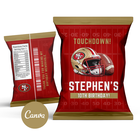 San Francisco 49ers Chip Bag
