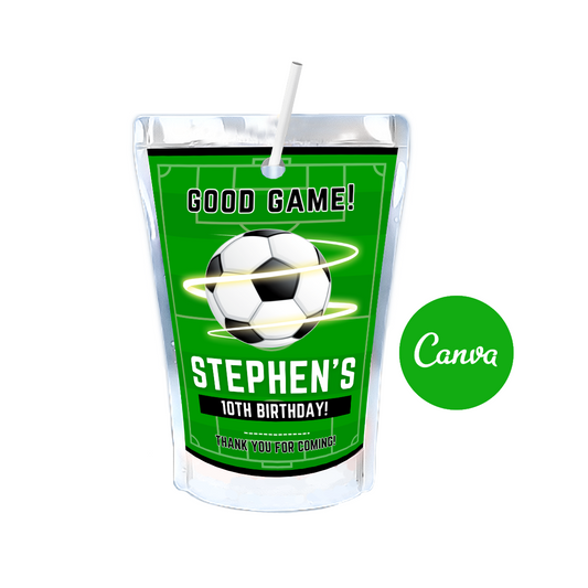 Green Soccer Caprisun