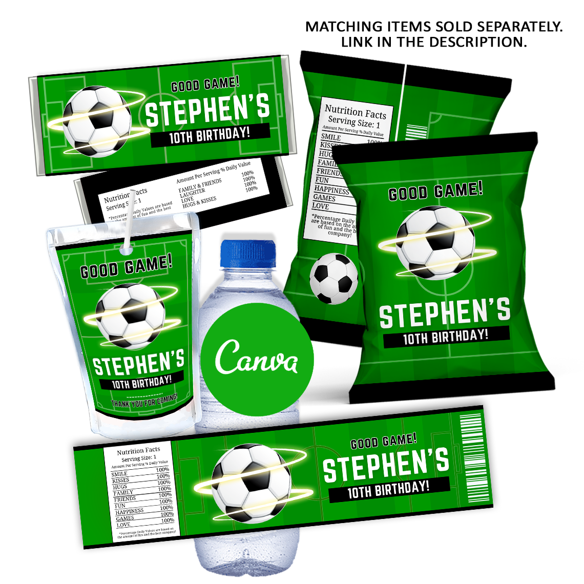 Green Soccer Caprisun