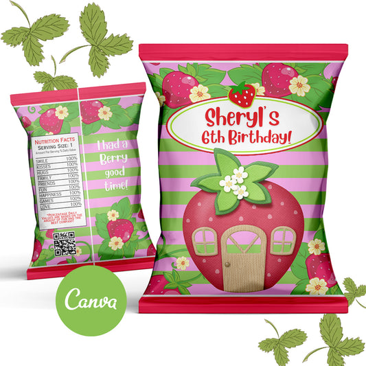 Strawberry Chip Bag