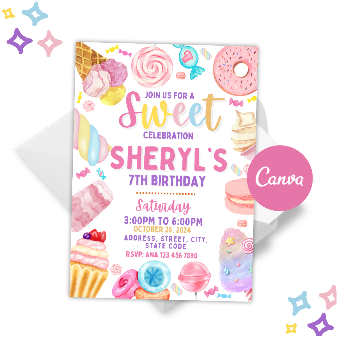 Sweets Invitation