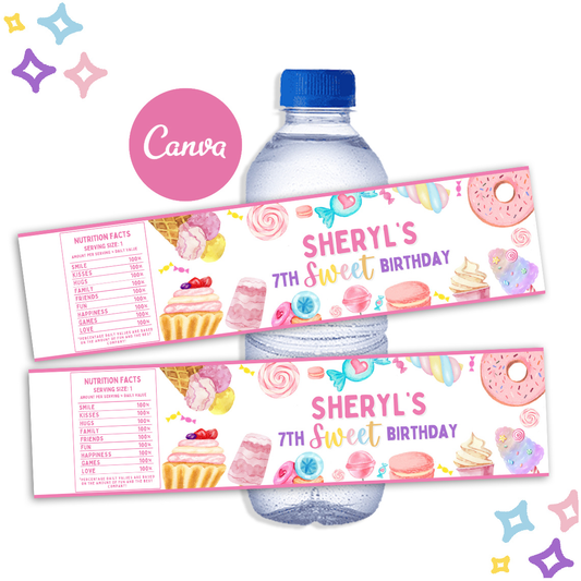 Sweets Water Bottle