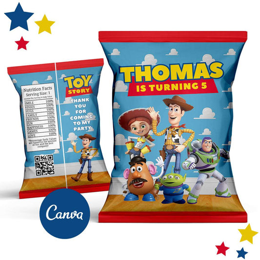 Boy Toy Story Chip Bag