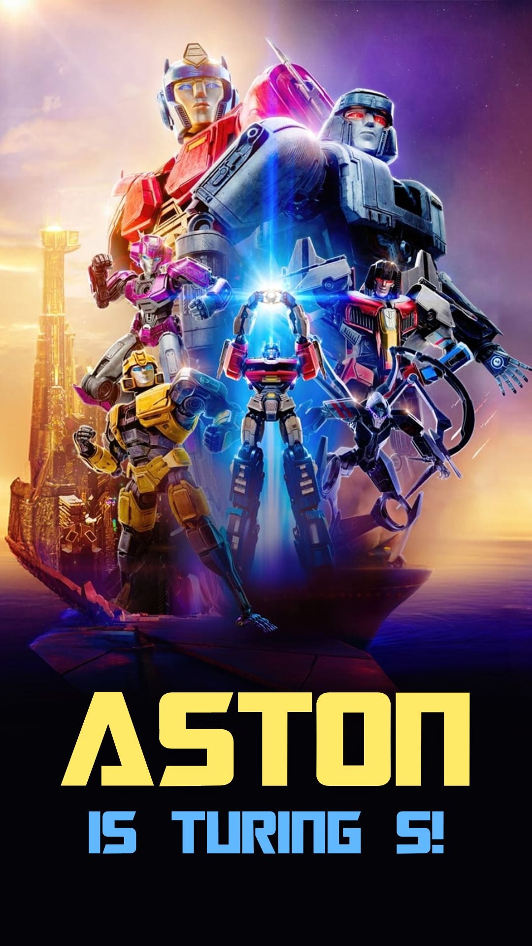 Transformers One - Birthday Video Invitation 1