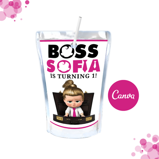 White Girl Boss Baby Caprisun